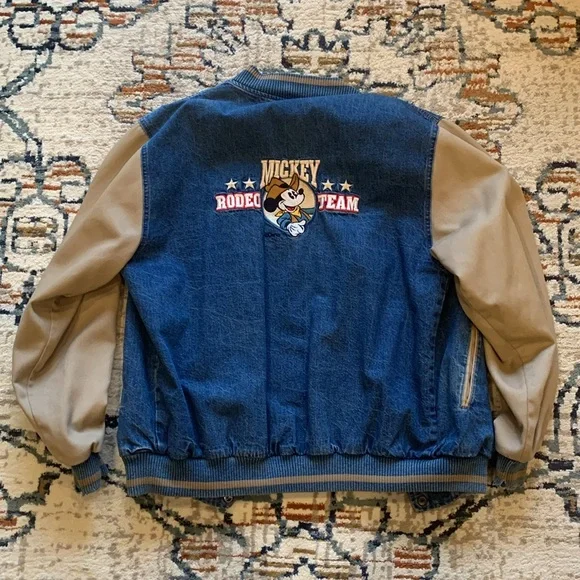 Mickey Mouse Rodeo Team Jean Jacket - Picture 2 of 2
